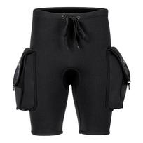 3mm Neoprene Dive Shorts With Large Pockets Thermal Wetsuit Scuba Snorkeling Surfing Sailing Swimming Unisex Adult Large juoda