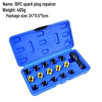 14mm Spark Plug Thread Repair Kit, 16-Piece, M14x1.25 Dedicated Tool for Inner Hole Repair
