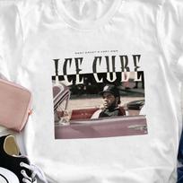 Retro ledukų kubo marškinėliai, Unisex marškinėliai su ledukų kubu Nostalgija, West Coast Hip Hop reperių gerbėjai 5XL įvairiaspalvis