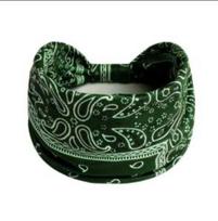 Boho galvos juostos moterims mazguotos plačios galvos juostos turbanas joga treniruotės galvos juostelės tamprios plaukų juostelės medvilninė bandana plaukų aksesuarai gray