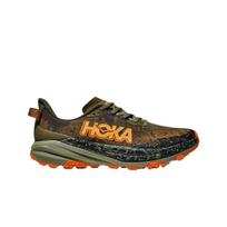 Hoka One One Speedgoat 6 Minkšti Patogūs Neslystantys Patvarūs Žemi Bėgimo Bateliai Vyriški Bėgimo Bateliai Alyvuogių spalvos 1147830-AQL 40.5 black