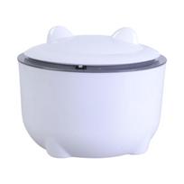 Multiuse Cats Litter Bin Trash Can with Press Type Lid Great for Maintaining Cleanliness and Freshed Air Indoor Home Use balta