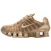 Nike Shox TL serijos kvėpuojantys atraminiai laisvalaikio batai moterims, rudi AR3566-203 37.5 brown