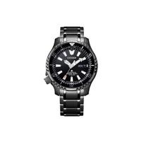CITIZEN Automatinis Mechaninis Laikrodis Titano Apyrankė Vyriški Laikrodžiai Juodas Ciferblatas NY0105 81E NY0105-81E Black Dial black