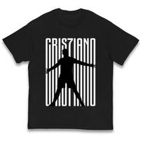 Cristiano Ronaldo Kids T Shirt 140 black