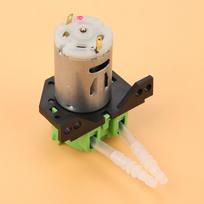 Dosing Pump DIY Peristaltic Tube Head For Aquarium Lab Chemical Analysis (green 24v 3*5) žalia