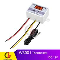 W3001 W3002 12V 24V 110V 220V LED Digital Temperature Controller Thermostat Thermometer Incubator Fridge Heating Cooling Heater white