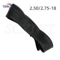 Heavy Duty 18'' Inner Tube for Motocross Motorcycle Dirt Bike Lawn Mowers Snow Tyre 2.50/2.75/3.00/3.50/4.10-18 130/90-18 2.50 2.75-18 black