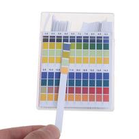 Universal pH Test Paper Strips Test Acid Alkaline Level Measure Full Range 0-14 one size gray