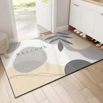 Aige Customizable Loop Pile Entryway Door Mat 40X60CM gray