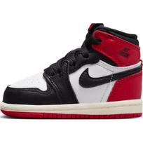 Jordan Air Jordan 1 aukštakulniai vaikiški batai Balti Juodi Kūdikiams Ir Mažiems Vaikams FD1413-106 22 black
