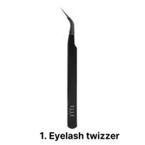 CORINGCO Tok Tok HARA No-Glue False Eyelashes 1. Eyelash twizzer black
