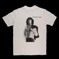 Vintažinis Patti Smith Horses Medvilninis Baltas Visų Dydžių Vyriškas Moteriškas Marškinėlis XL gray