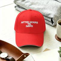 The Weeknds After Hours Til Dawn Tour  Sun Baseball Cap Summer Women Unisex  Design Trucker Hat Adjustable Sports Snapback Cap One Size red