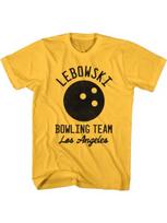 Big Lebowski Bowling Team Unisexaposs TShirt Movie Shirt Los Angeles Bowler Comedy S