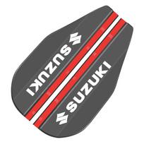 2 vnt. Automobilio šoninio galinio vaizdo veidrodėlio apsauga nuo lietaus, antakių apsauga, saulės skydelis Suzuki Swift Grand Vitara Jimny SX4 Alto AX100 Liana 600 juoda