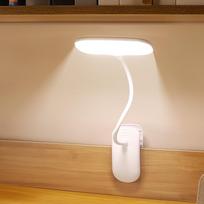 LED prisegamas šviestuvas, Apsauga akims, Stalo lempa, Pastatomas šviestuvas, Dvejopos paskirties USB įkrovimas/Įjungimas į elektros tinklą, 3 spalvų nustatymai, Tolygus pritemdymas, 360° sukimas, Jutiklinis