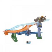 Hot Wheels Jurassic World Dinopėdos lenktynių trasa