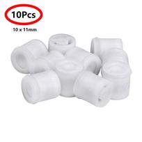 10vnt Plastikinis atbulinis dušo galvutės vandens valdymo vožtuvas Vienpusis vandens valdymo jungiklis Virtuvės vonios aksesuaras Type A 10Pcs balta