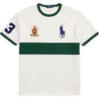 Polo Ralph Lauren FW25 Big Pony Classic Fit 20th Anniversary Emblem Cotton Jersey Crew Neck Short Sleeve T-Shirt Men T-Shirts 710981768-002 XXL white