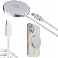 Belaidis indukcinis MagSafe Premium įkroviklis 25 W USB-C pintas laidas