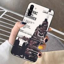 D-Depeche Mode Rock-ES Band Phone Case For Redmi Note 4 X 5 A 6 7 8 T 9 9S 10 11 11S 11Epro Poco M3 pro Note 11Pro 5G 6.67in black