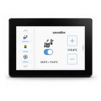 BleBox controlPanelM – 5 colių WiFi išmanusis ekranas / valdymo skydelis – juodas