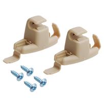 2pcs Bracket Holder Sun Visor Clips Visor Splint Beige beige