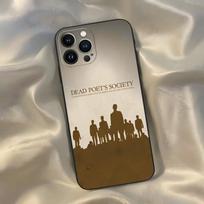 Dead Poets Society Phone Case for Iphone 16 15 14 13 12 11 Pro Max Xr X Xs Mini 8 Plus SE 2022 Black Soft Silicone Cover iPhone11Pro