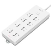 Comix 8-Outlet 5m Extension Power Strip CN plug (adapter included)