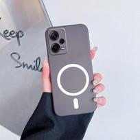 Case for Xiaomi Redmi Note 12 Pro+ 5G,Pro Premium Magnetic Matte Phone Casing Protection Cover Redmi Note 12 Pro+ 5G gray