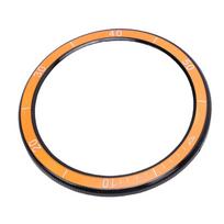 Watch Bezel Replacement for Xiaomi Watch S4 S3 Two Tone Scale PC Watch Bezel Insert Scratch Resist orange
