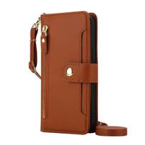 Flip Wallet Case for Google Pixel 10 9 Pro XL 9 8 Pro 9A 8A Zipper Pocket Case with Card Holder Slot Magnetic Closure Lanyard For Pixel 8A ruda