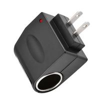 110V-240V į 12V automobilio maitinimo lizdo adapteris Universalus maitinimo šaltinio keitiklis Automobilio elektronika US Plug-12V 500mA black