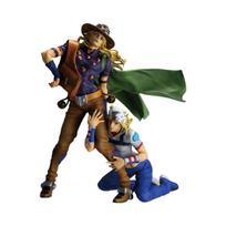 Bandai Ichiban Kuji JoJo's Bizarre Adventure The Gathering of STARS Last One Prize Johnny Joestar & Gyro Zeppeli MASTERLISE PLUS ONE SIZE įvairiaspalvis