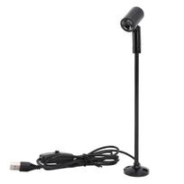 Spotlight LED Showcase Small Painting Standing Light Mini Jewelry Display Lamp Standing Cabinet Art (Warm Light 3000K)