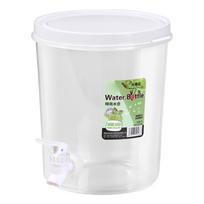 Clear Cold Brew Container With Removable Cover High Capacity Drink Dispenser with Tap for Refrigerator