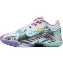 Nike LeBron 22 žemi vaikiški krepšinio batai Balti Rožiniai Mėlyni Žali Vaikams HV6873-100 40 žalia