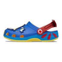Crocs Fashionable Comfortable Simple Versatile Childrens Slippers Kids Slippers Blue 209495-769 34-35