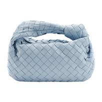 Bottega Veneta Jodie Mini Odinis Rankinis Krepšys Moteriški Rankiniai Krepšiai Ledo Mėlynos spalvos 609409-VCPP5-1722 Basic Set (Bag+Dust Bag)