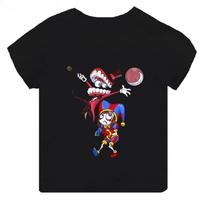 The Amazing Digital Circus Cartoon Tshirt UNISEX Women Summer Cotton YK Clothing Fashion Comfortable Short Sleeve Tops Streetwear S brown