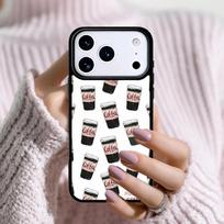 Chocolate Cakes Eclairs Sweet Phone Case For Apple iPhone 17 Air 16E 15 14 Plus 13 12 11 Pro Max Mini Funda Cover iPhone 15 Plus black