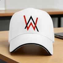 A-Alan Walker Casual Baseball Cap Summer  Trucker Hat High Quality Running Hippie Snapback Cap Couple Women Stylish Baseball Cap One Size white