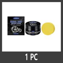 DIY Car Wheel Hub Scratch Repair Kit Alloy Wheel Scratch Fix Paste Rim Dent Restore Wax Auto Tire Rim Anti-Oxidation Repair Tool white