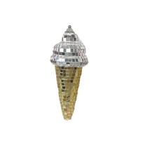 Mini ledų formos disco rutuliukai dekoracija, Disco veidrodinis rutulys barui KTV klubui scenai namams vestuvėms gimtadienio vakarėliui Disco rutulio kabinami papuošalai sidabras