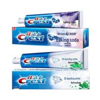 Crest 3D White Toothpaste Duo Pack blue