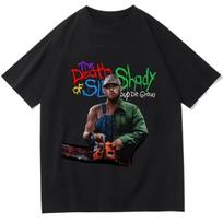 Eminem The Death of Slim Shady T-shirt Casual Kawaii T-shirt Pattern Printed Shirt Neutral Fashion Short Sleeve Fashion T-shirt S įvairiaspalvis