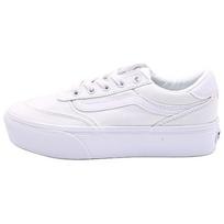 Vans Brooklyn LS Atsparūs trinčiai žemi riedlenčių batai Moteriški Balti VN000DC4WWW 38.5 white
