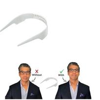 1 rinkinys Reguliuojamo dydžio lygus apykaklės atrama, Įterptas nematomas marškinių apykaklės formuotojas, Unisex oficialių marškinių apykaklės fiksatorius, Verslui balta