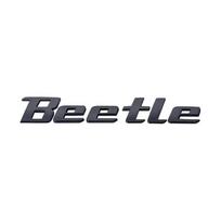 3D Metalo logotipas Lipdukas Vabalas Emblema Ženklelis Chromas Juoda Raudona Raidė Lipdukas Volkswagen VW Vabalas Galinės Bagažinės Apdailos Aksesuarai ql3 gray